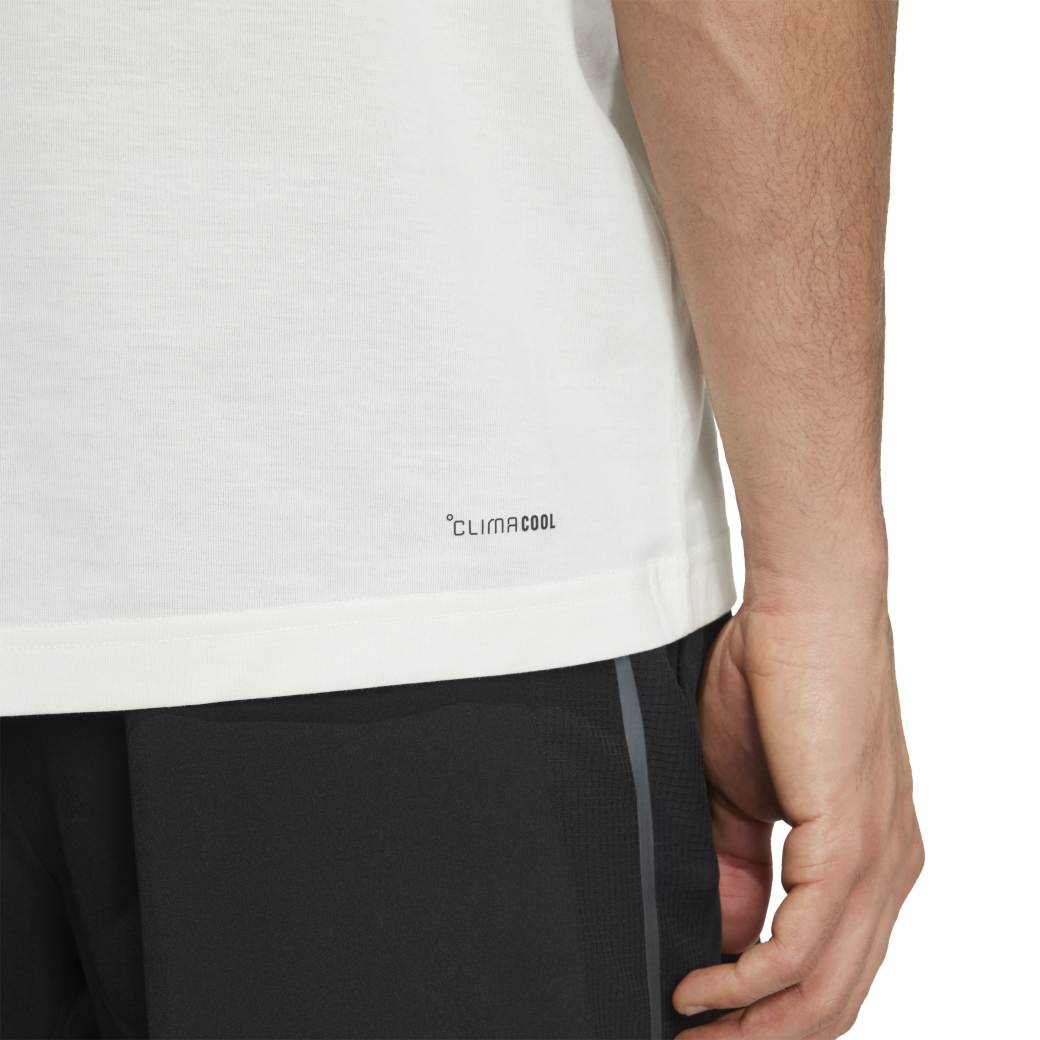 Adidas Camiseta JM8976 M ALL GYM Chalk White Poliester -5-